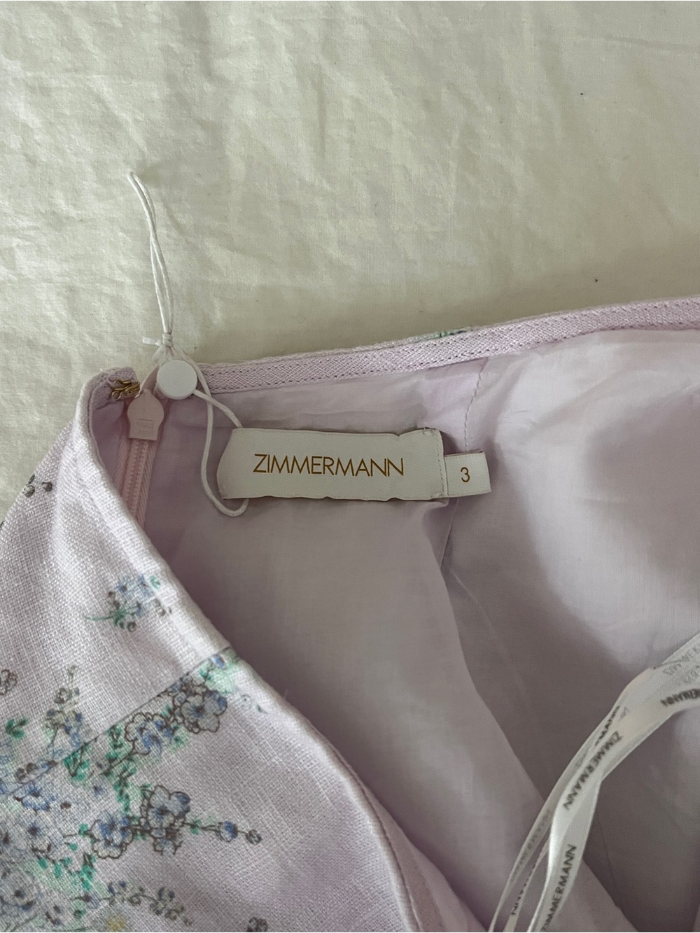 Zimmermann Floral Print Minidress - Picture 3 of 5